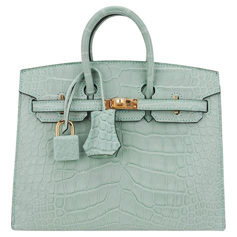 birkin 20 matte alligator.